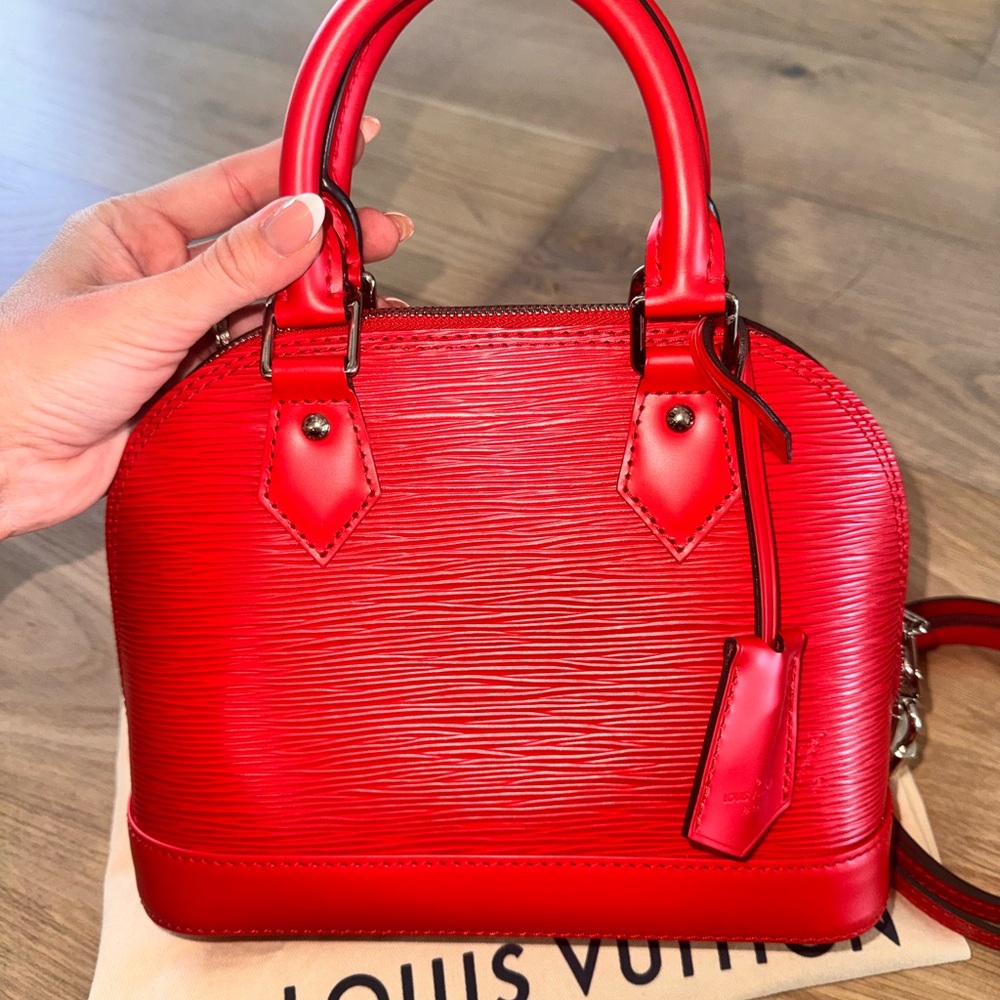 Louis Vuitton Alma BB Epi Leather Poppy Red - Picture 5 of 12